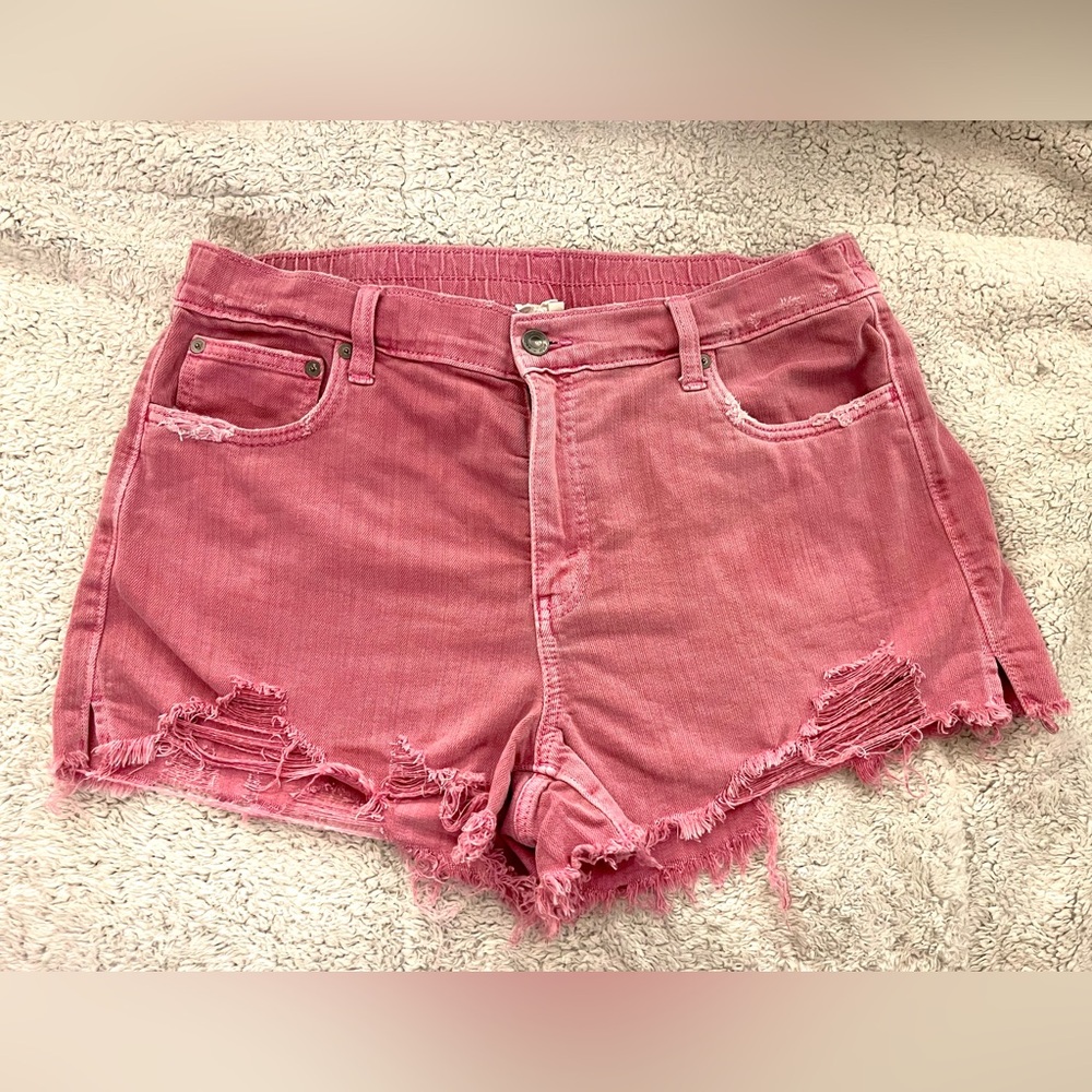 Aerie Daydream Denim Short Womens sz L